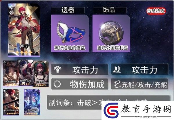 崩壞星穹鐵道1.2盧卡全方位培養心得